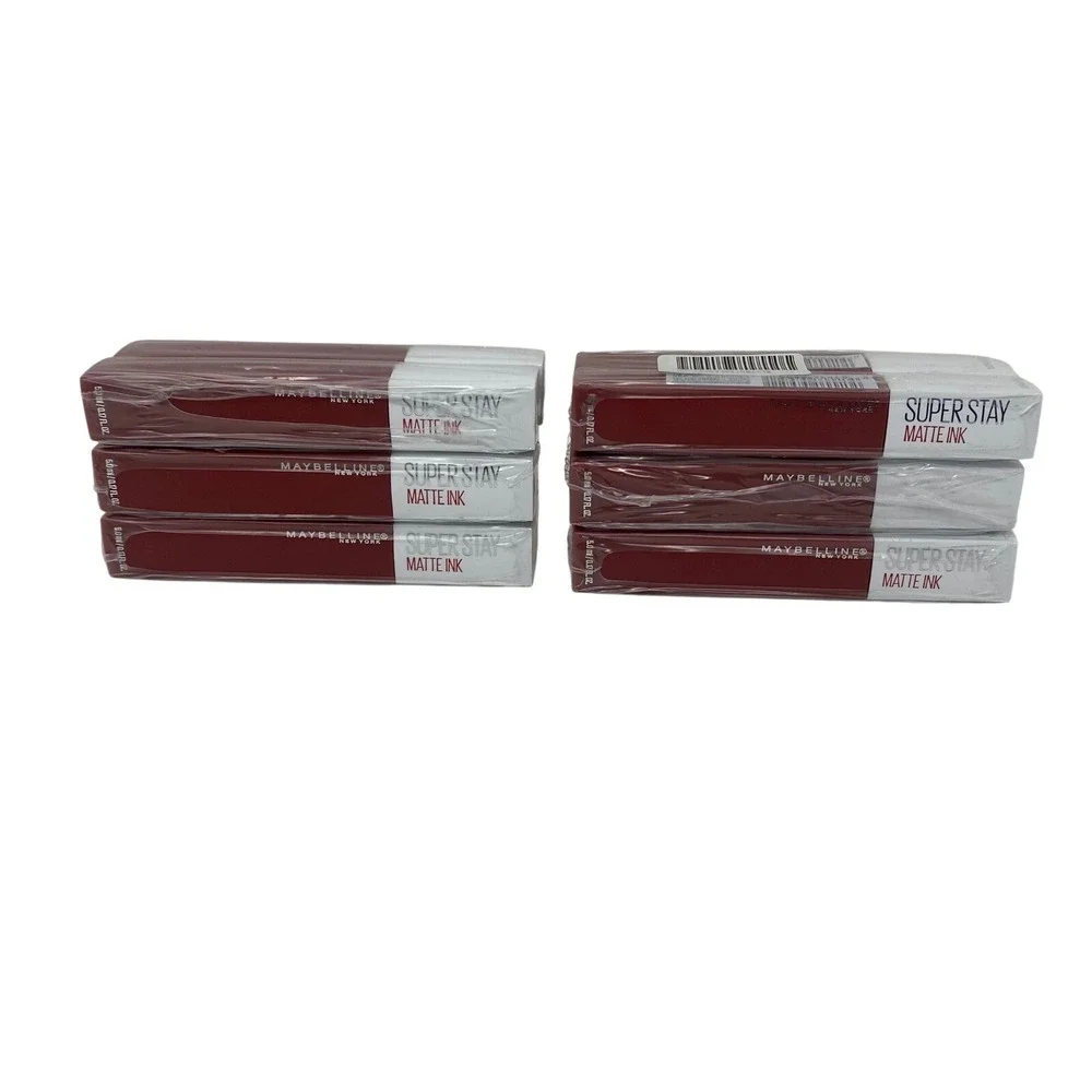(LOT OF 12) Maybelline Super Stay Matte Ink Liquid Lipstick 335 Hustler